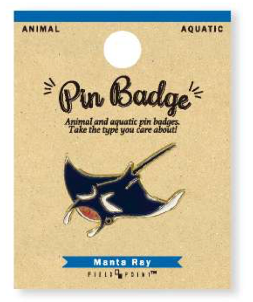 Pin Badge Manta Ray