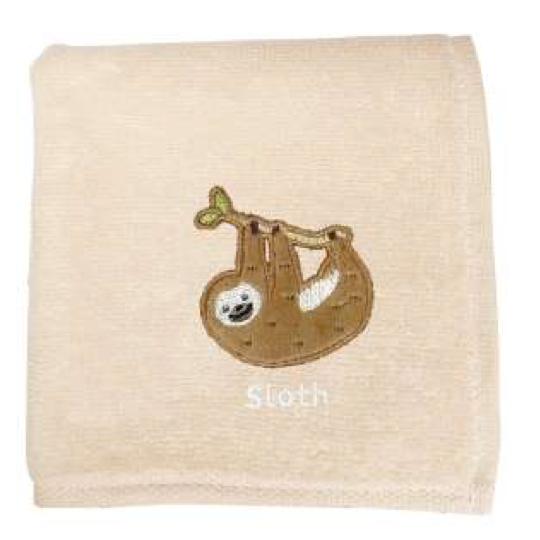 Small Hand Towel Sloth