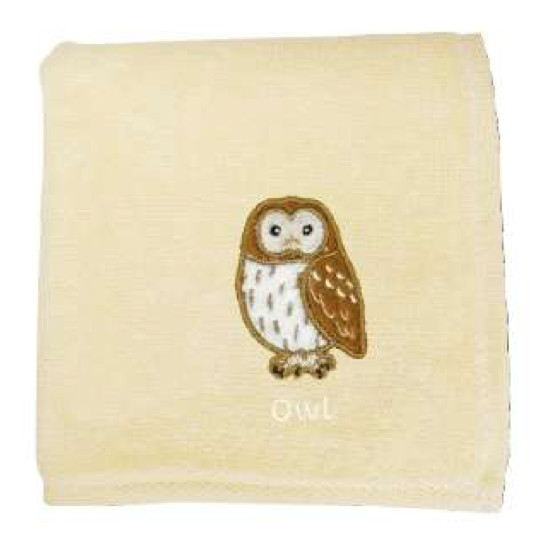 Small Hand Towel Owl