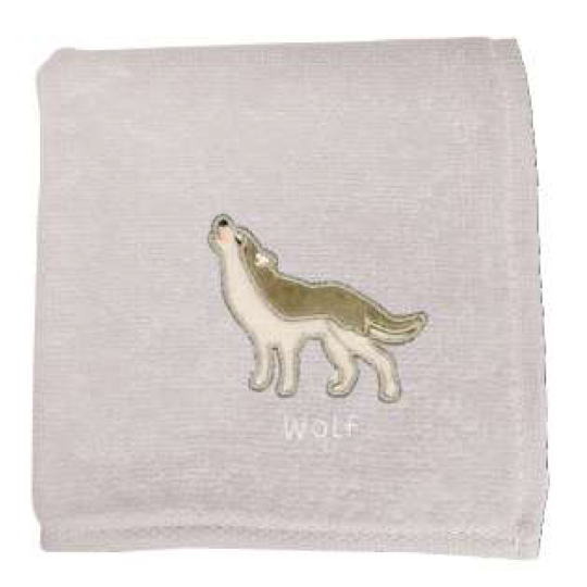 Small Hand Towel Wolf