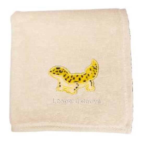 Small Hand Towel Leopard Gecko