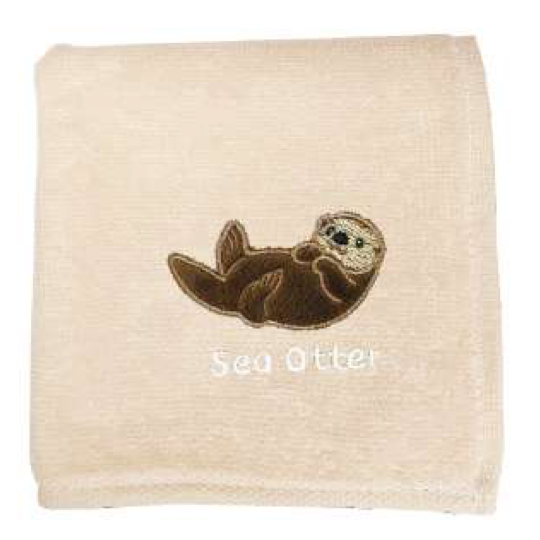 Small Hand Towel Sea Otter