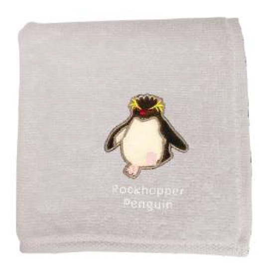 Small Hand Towel Rockhopper Penguin