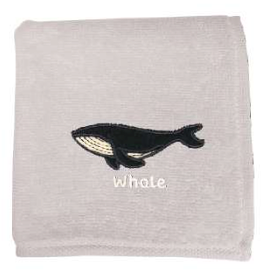 Small Hand Towel Whale