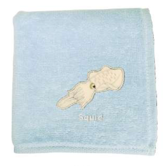 Small Hand Towel Squid