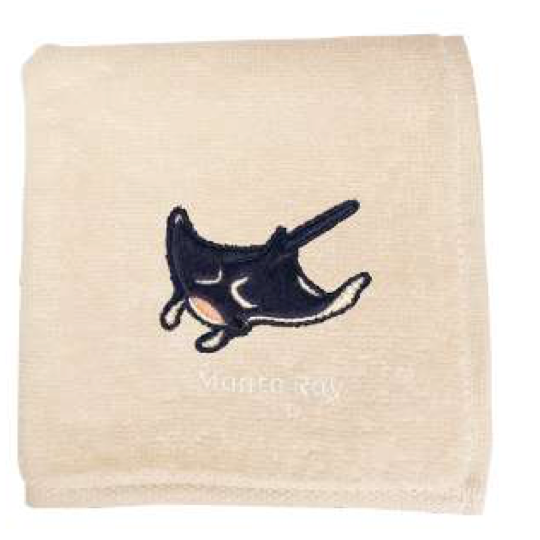 Small Hand Towel Manta Ray