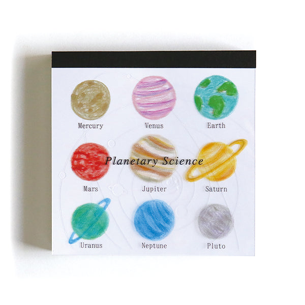 Memo Pad Planetary Science