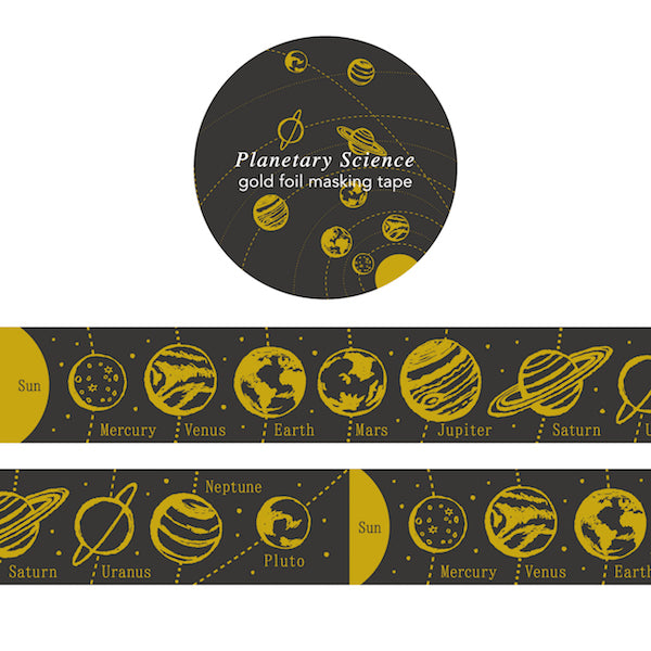 Gold Foil Masking Tape Planetary Science