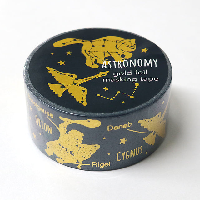 Gold Foil Masking Tape Astronomy