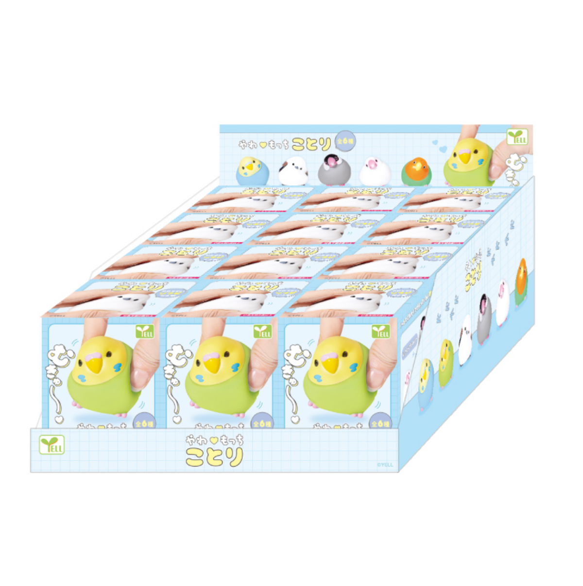 Blind Box Soft and Squishy Bird (12 per box)