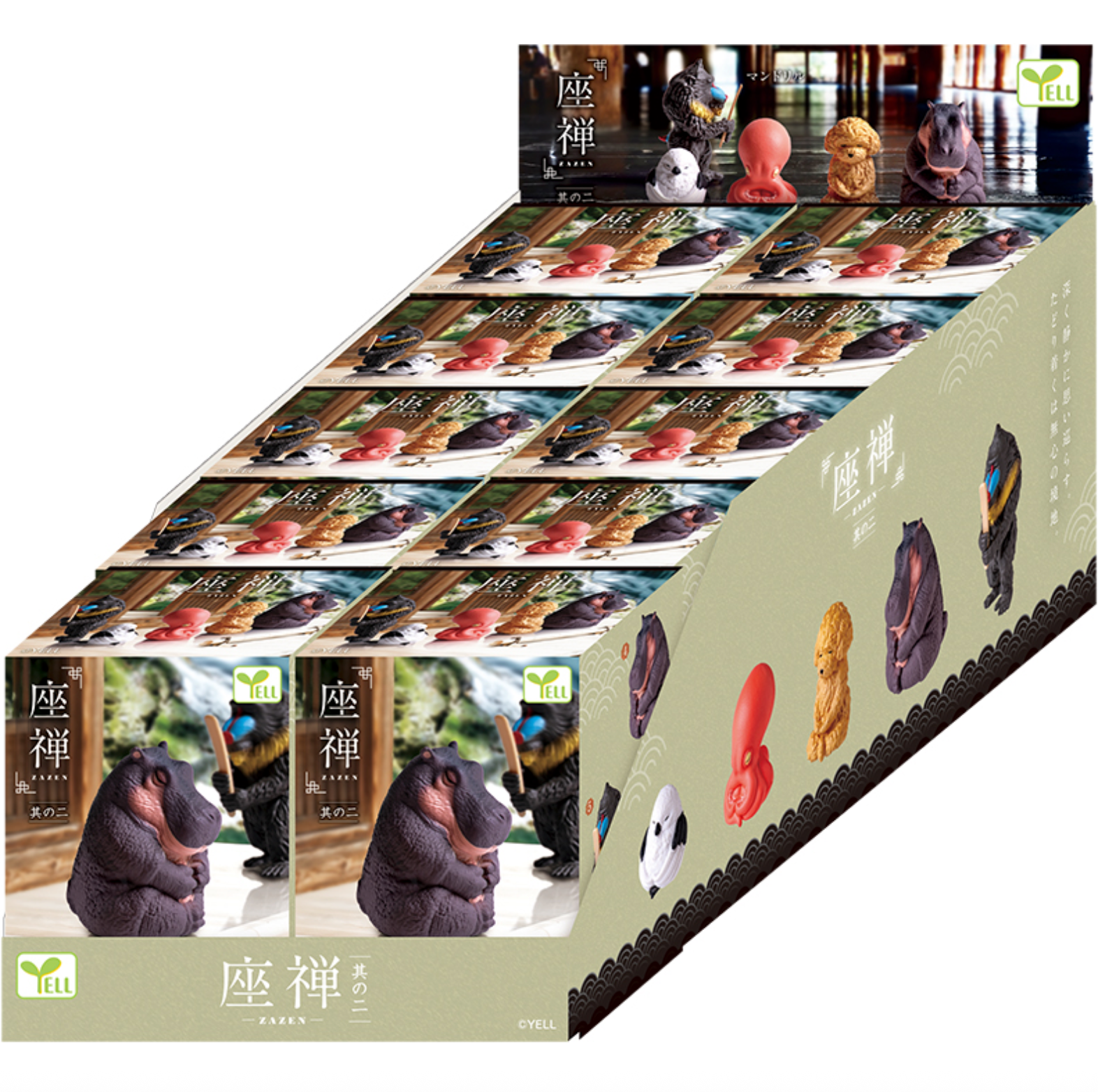 [NEW] Blind Box Zazen 2 (10 per box)