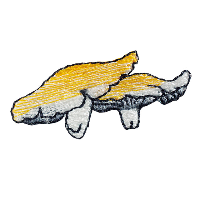 Iron-on Patch Mushroom Maitake Mushroom
