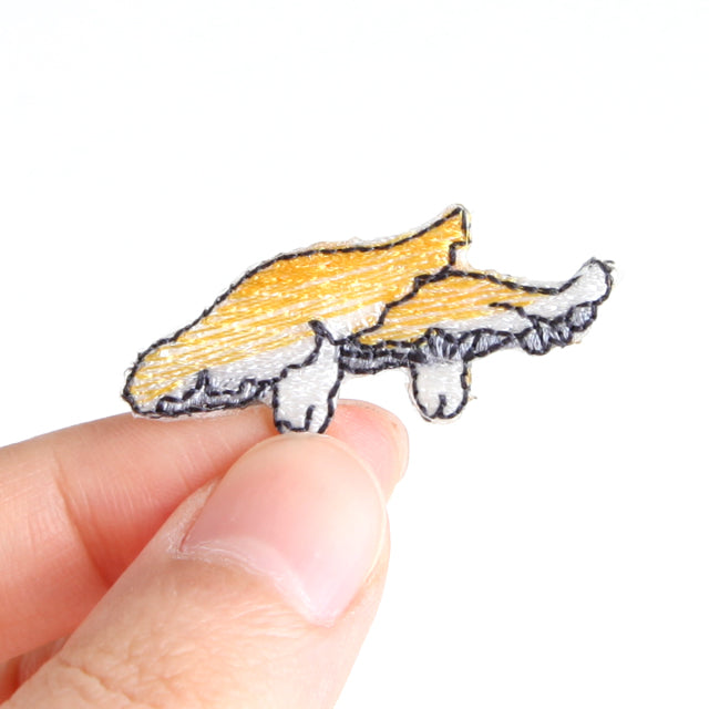 Iron-on Patch Mushroom Maitake Mushroom