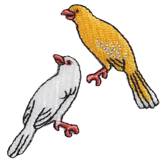 Iron-on Patch Bird Canary