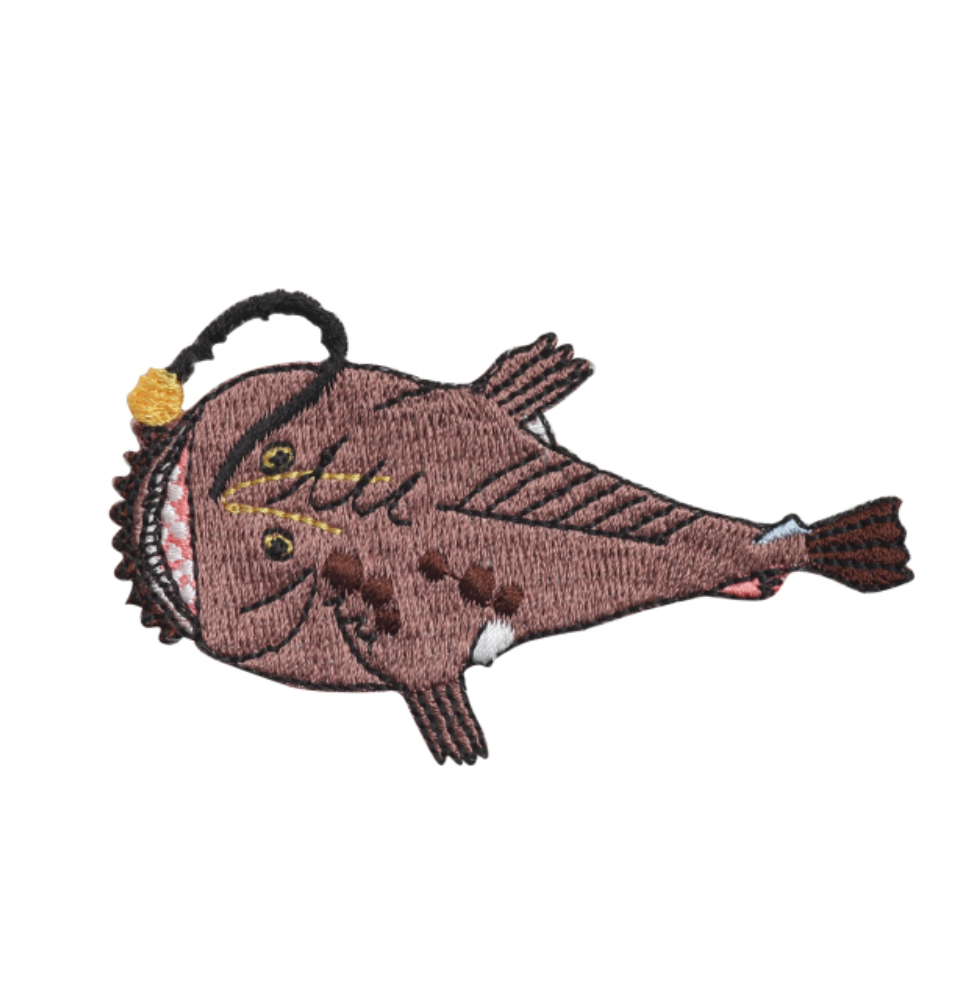 Iron-on Patch Ocean Monkfish