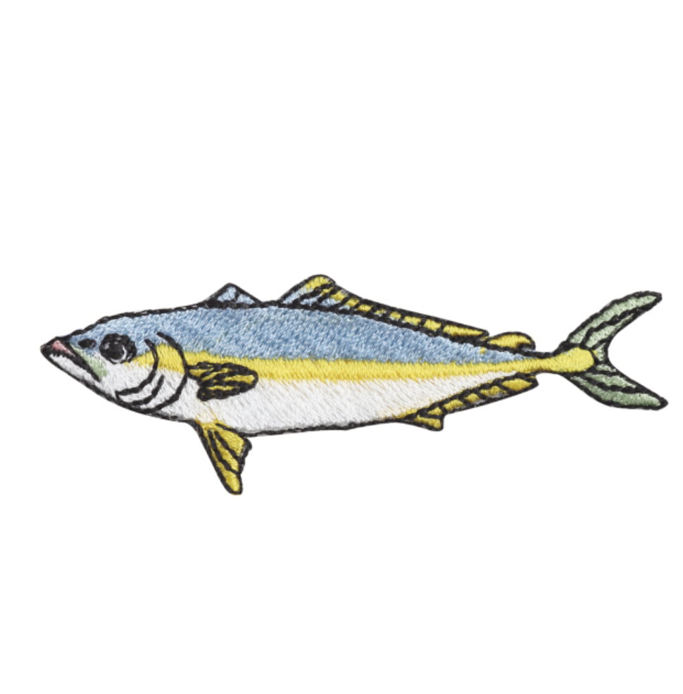 Iron-on Patch Ocean Yellowtail