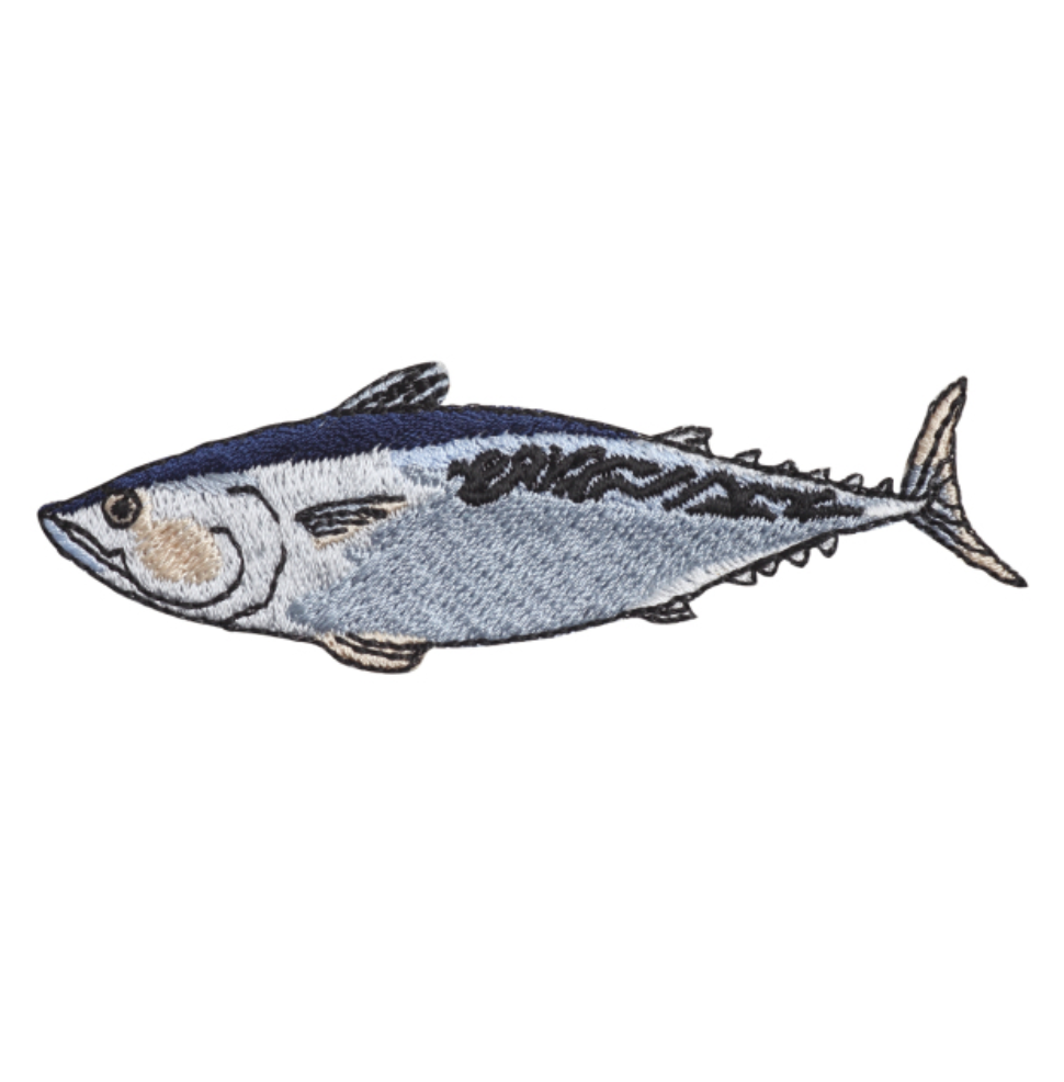 Iron-on Patch Ocean Tuna