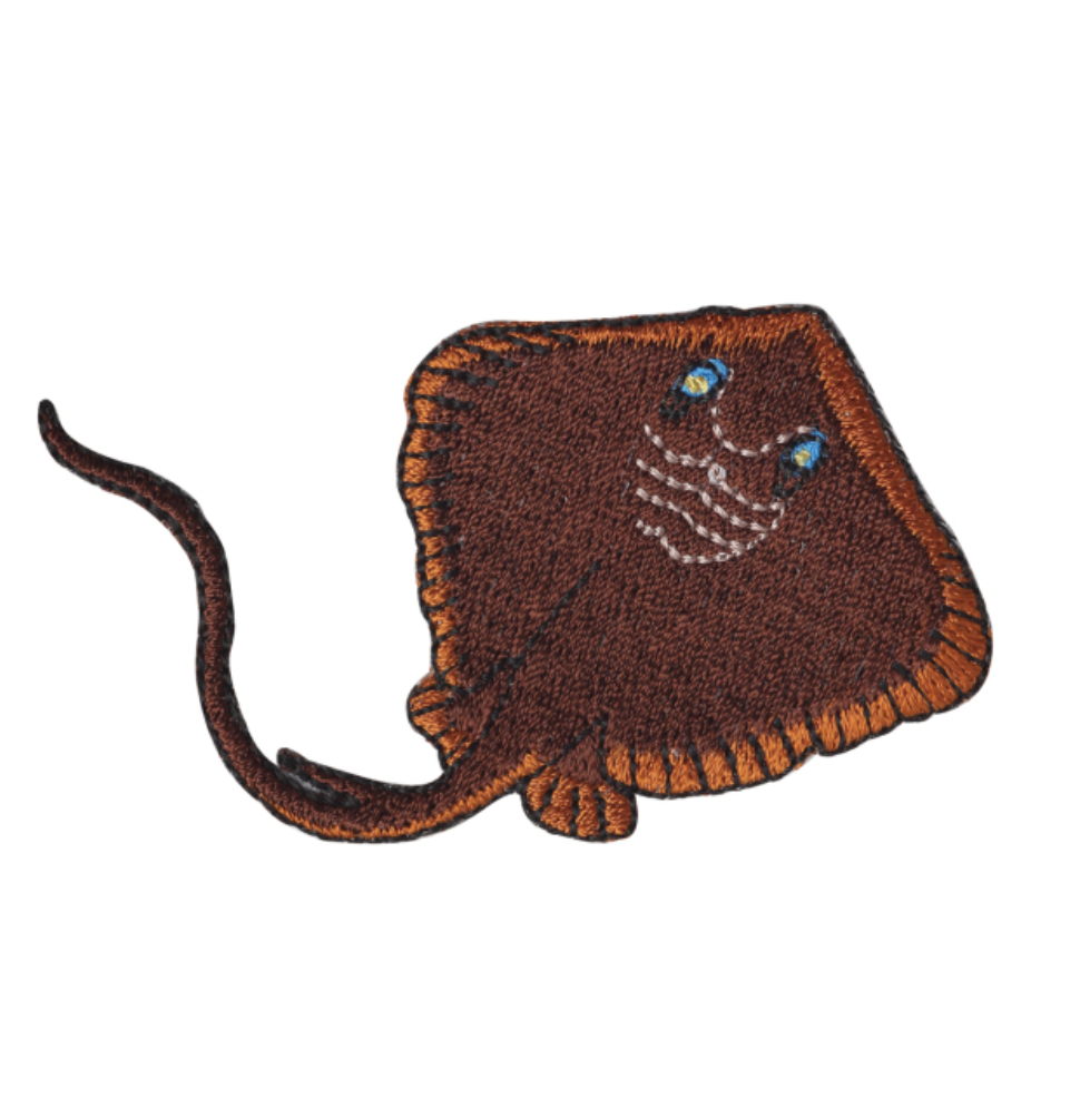 Iron-on Patch Ocean Stingray