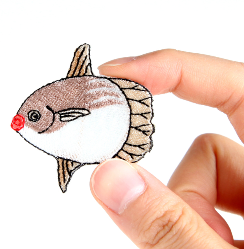 Iron-on Patch Ocean Sunfish