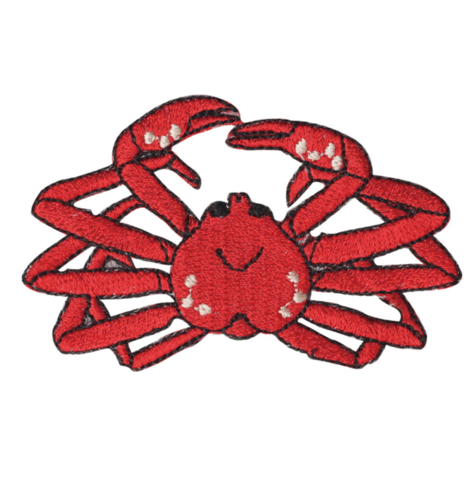 Iron-on Patch Ocean Snow Crab