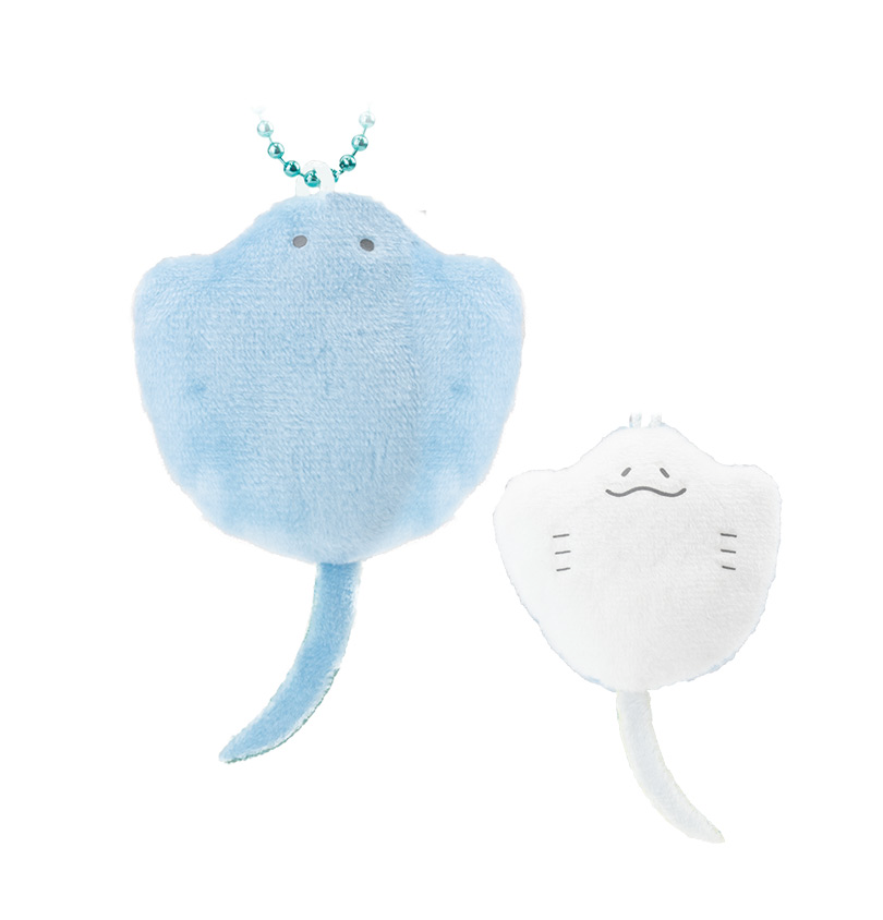 Round Eyes Aquarium Mini Keychain Stingray