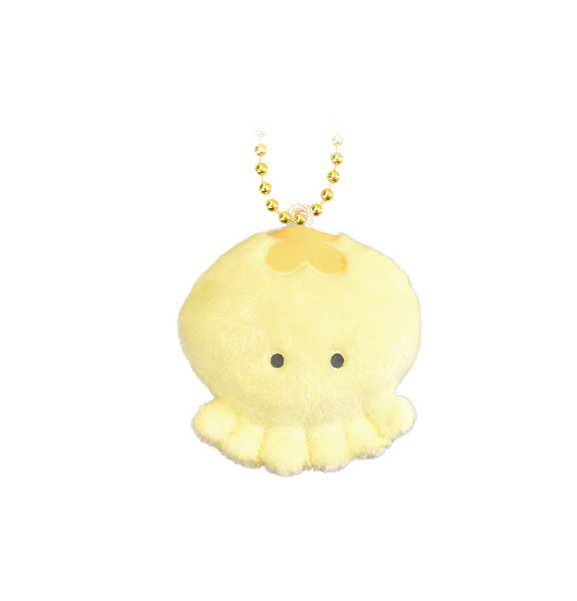 Round Eyes Aquarium Mini Keychain Jellyfish