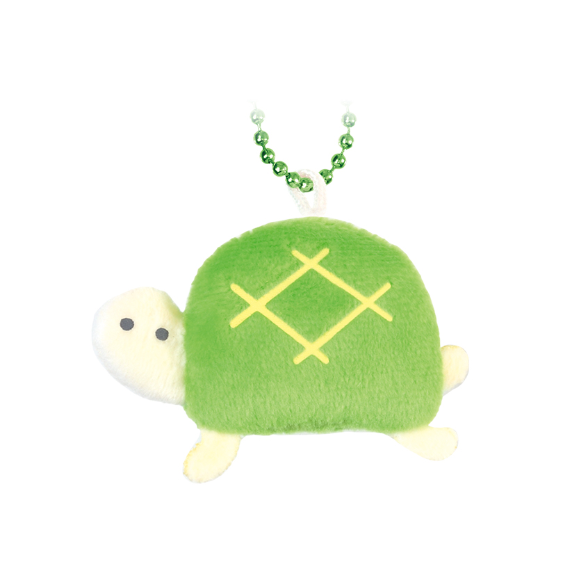 Round Eyes Aquarium Mini Keychain Turtle