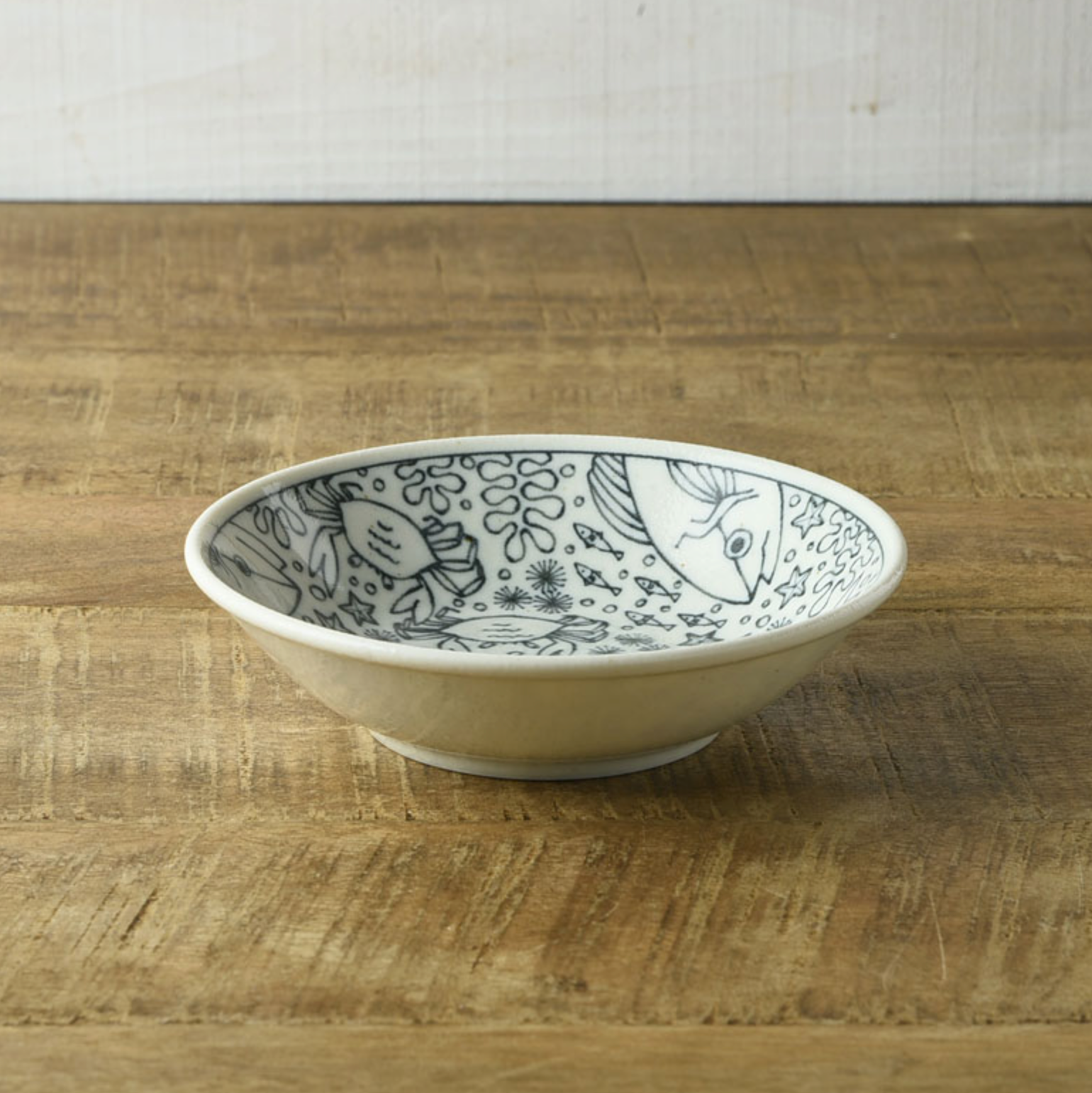 Ceramic Small Plate Ocean