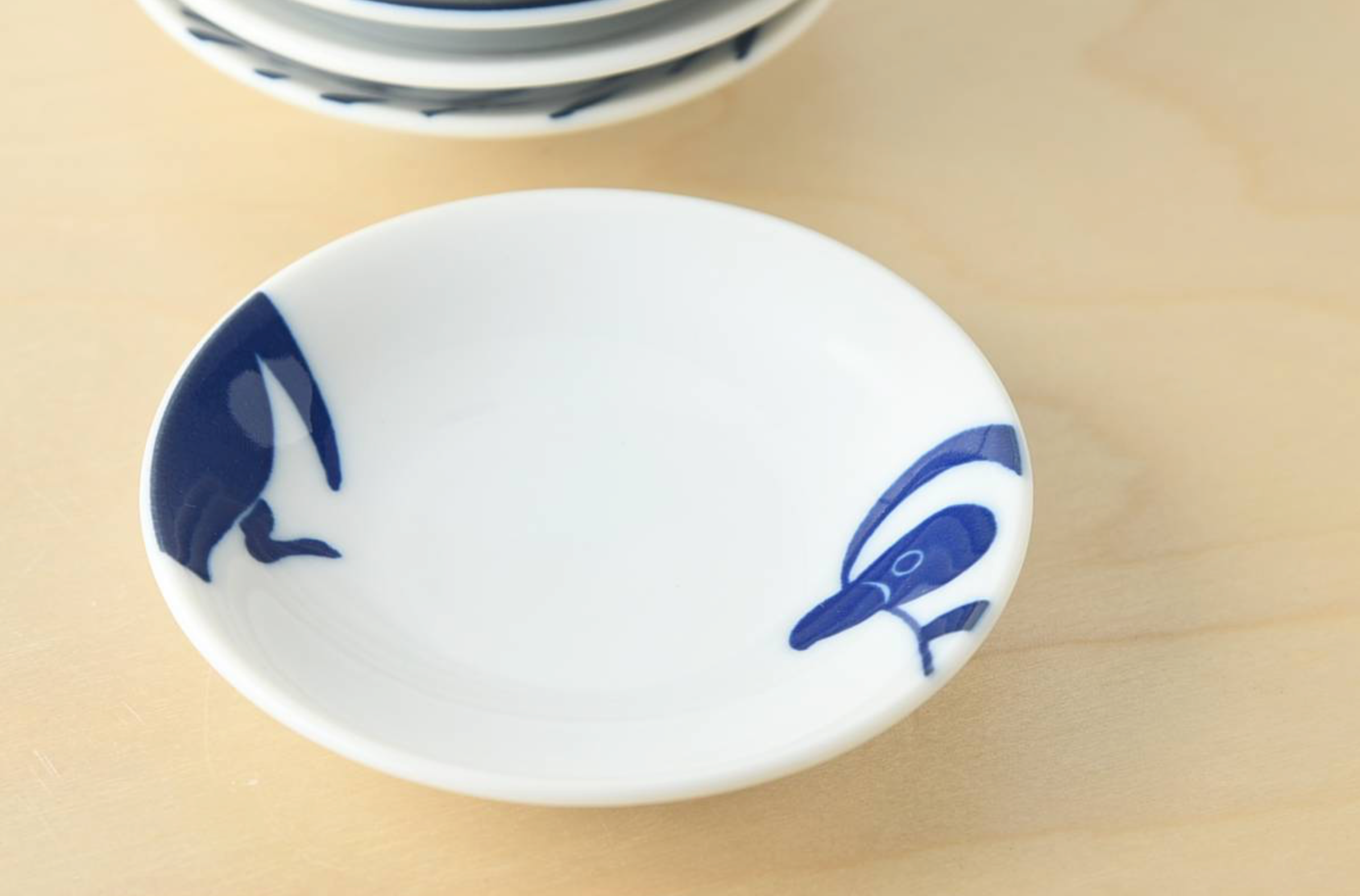 Ceramic Small Plate Penguin