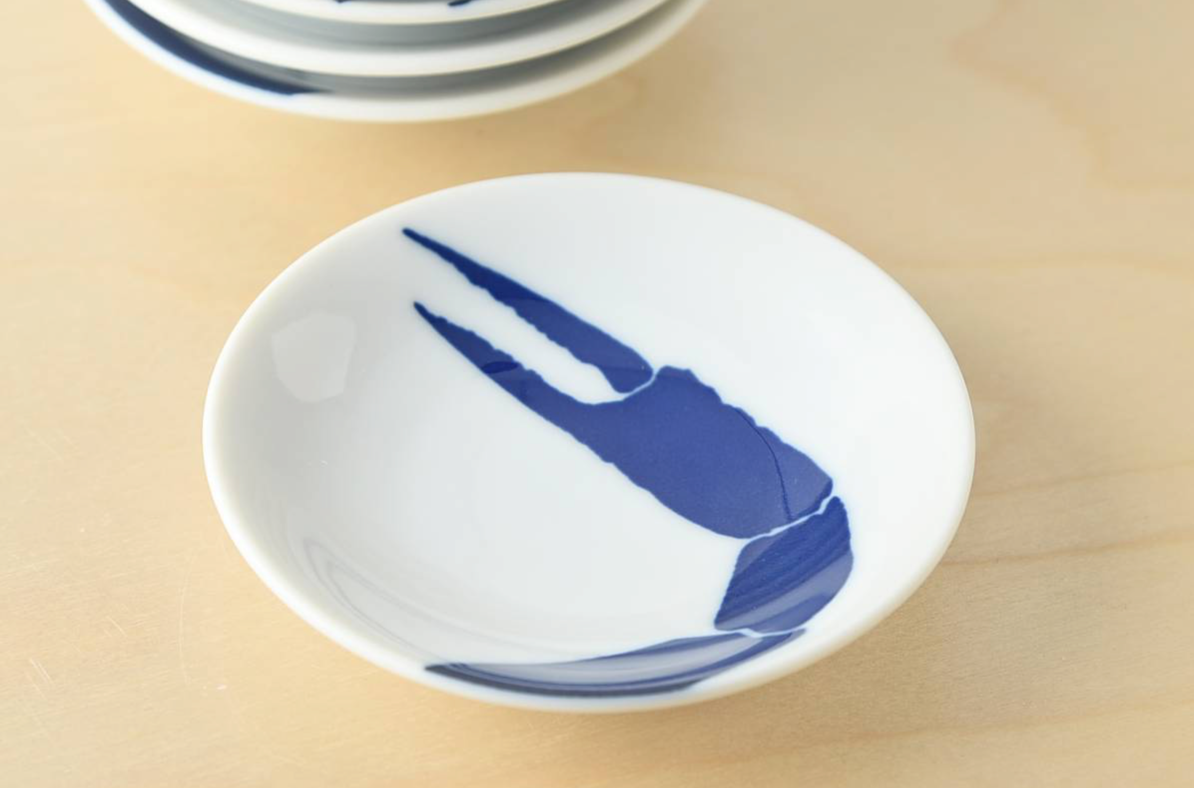 Ceramic Small Plate Crab Claw