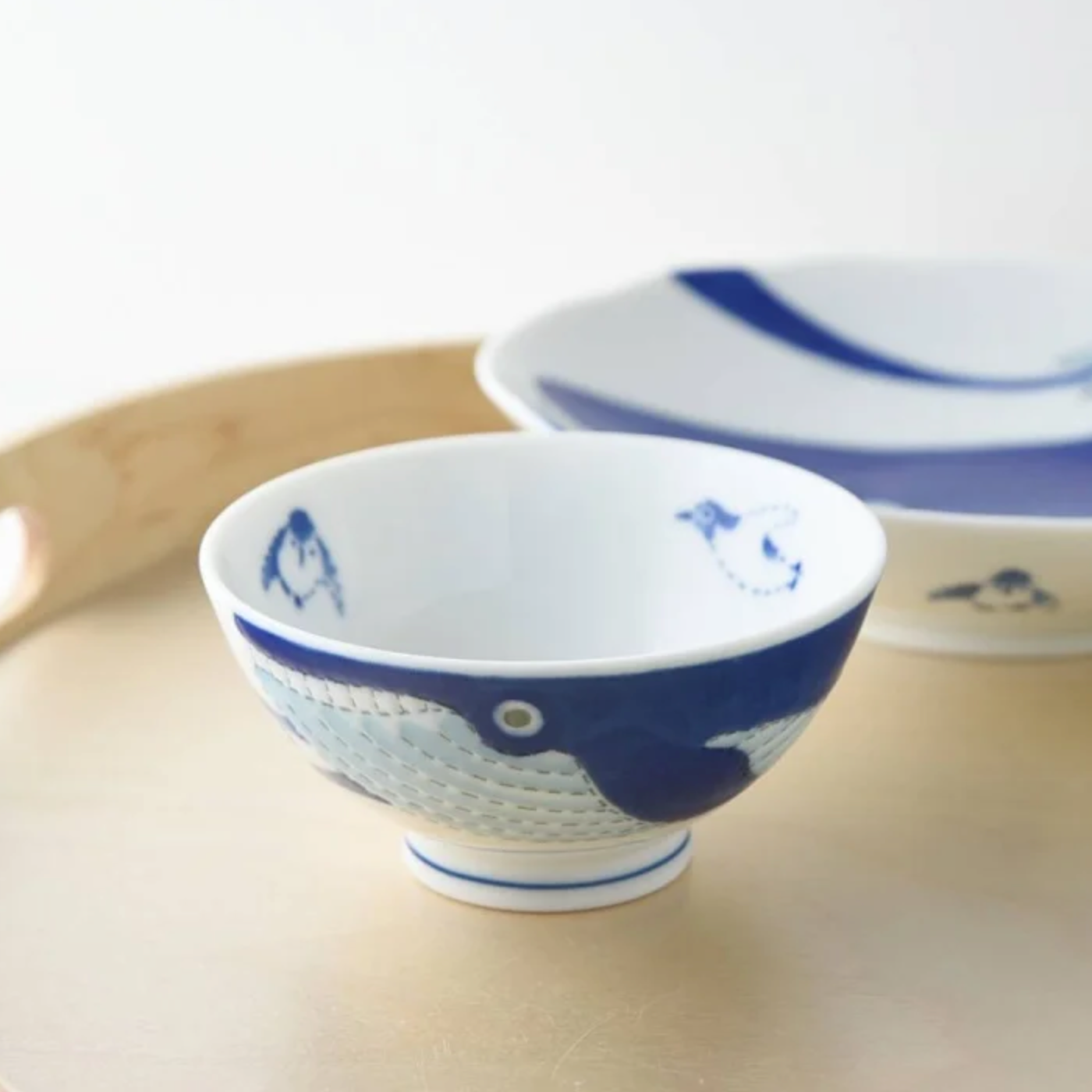 Ceramic Small Bowl Ocean Friends