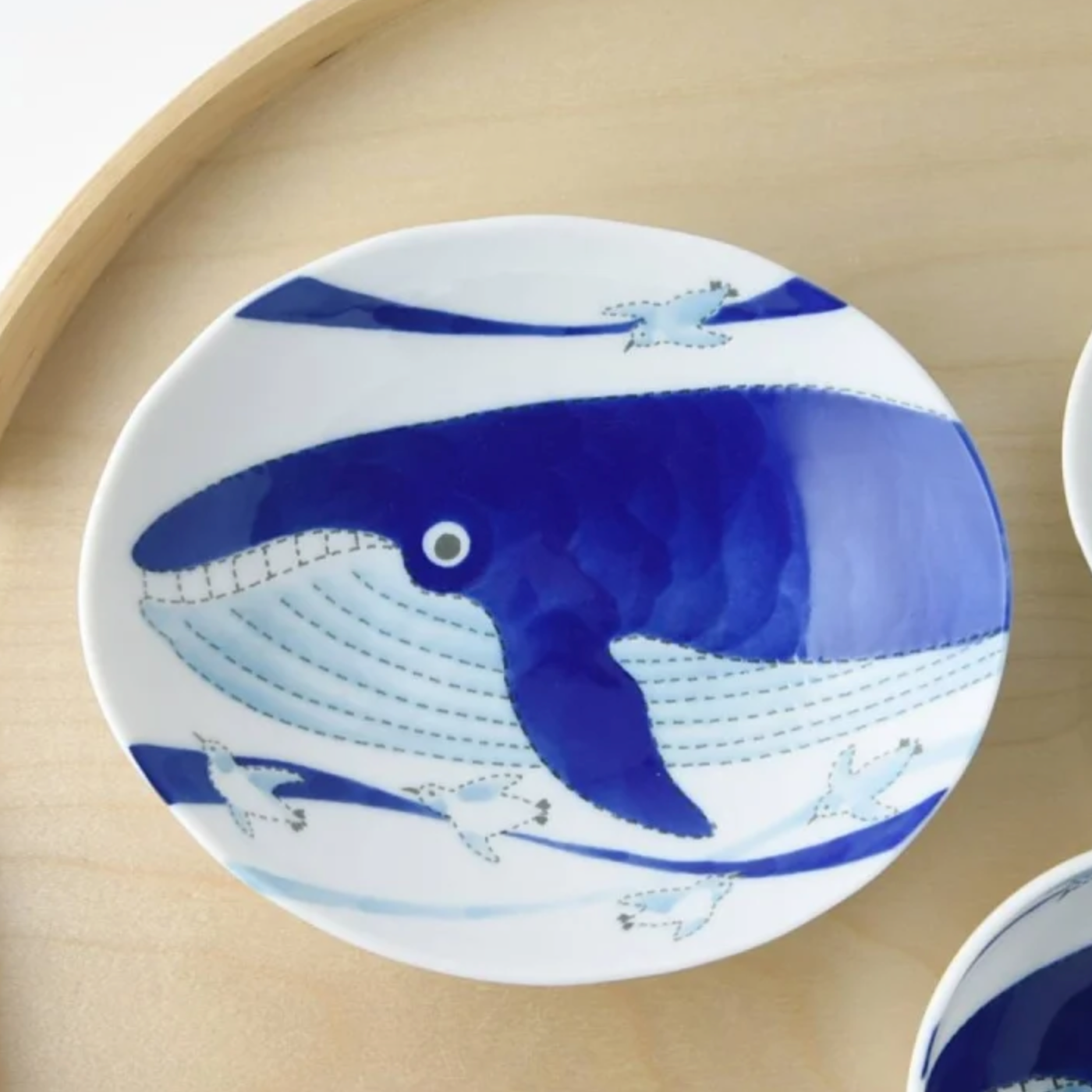 Ceramic Plate Ocean Friends