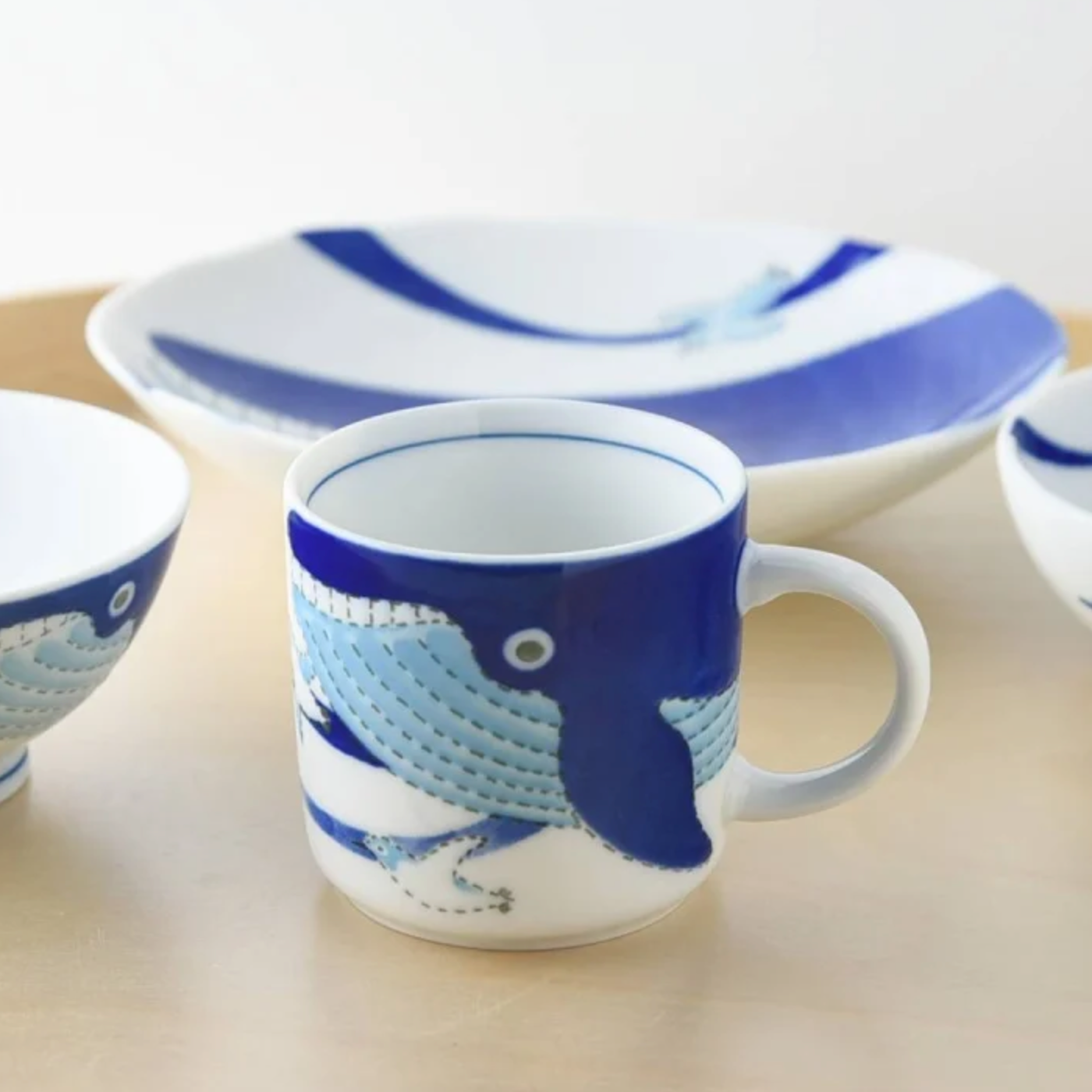 Ceramic Mug Cup Ocean Friends