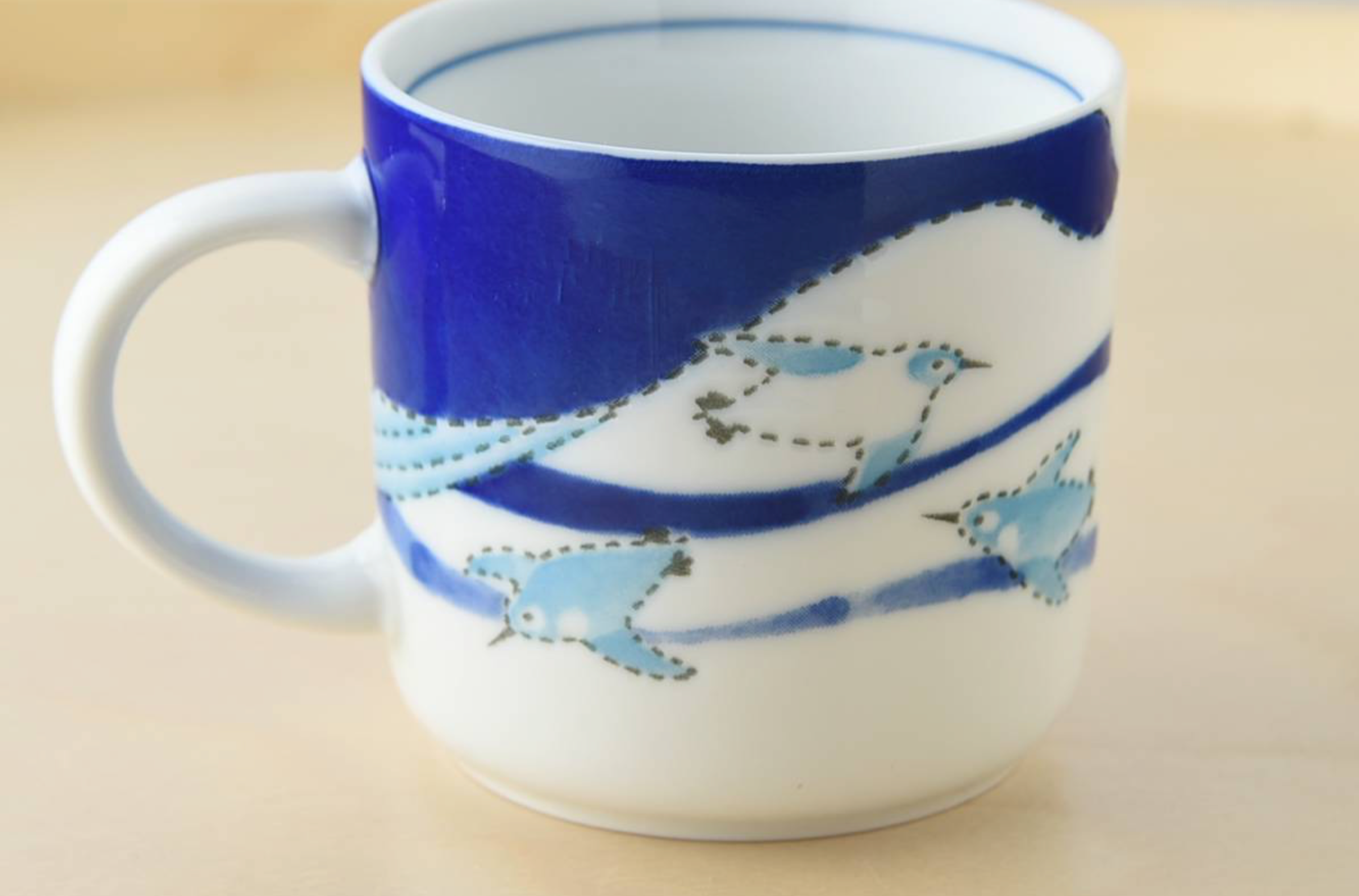 Ceramic Mug Cup Ocean Friends