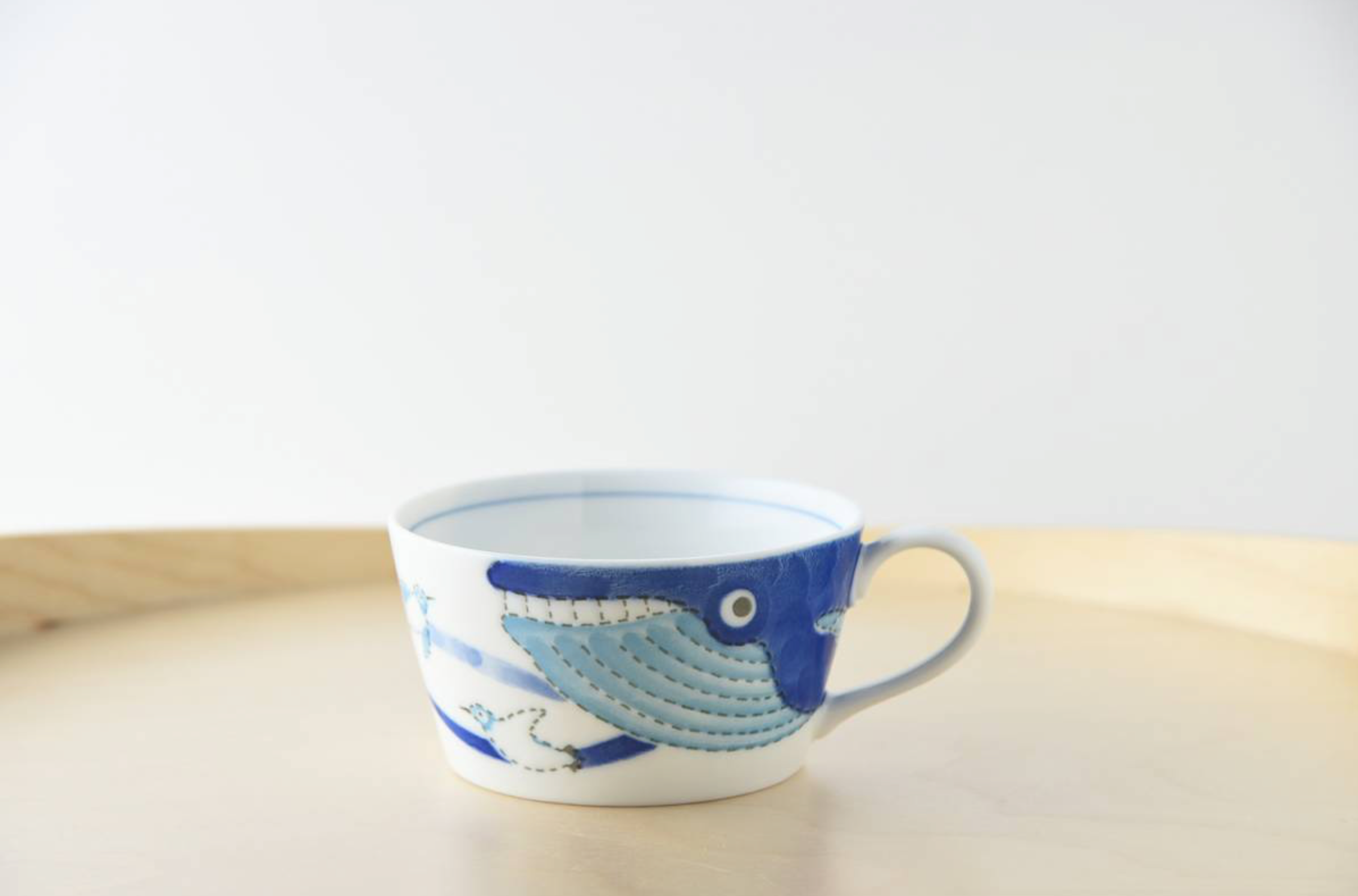 Ceramic Soup Cup Ocean Friends