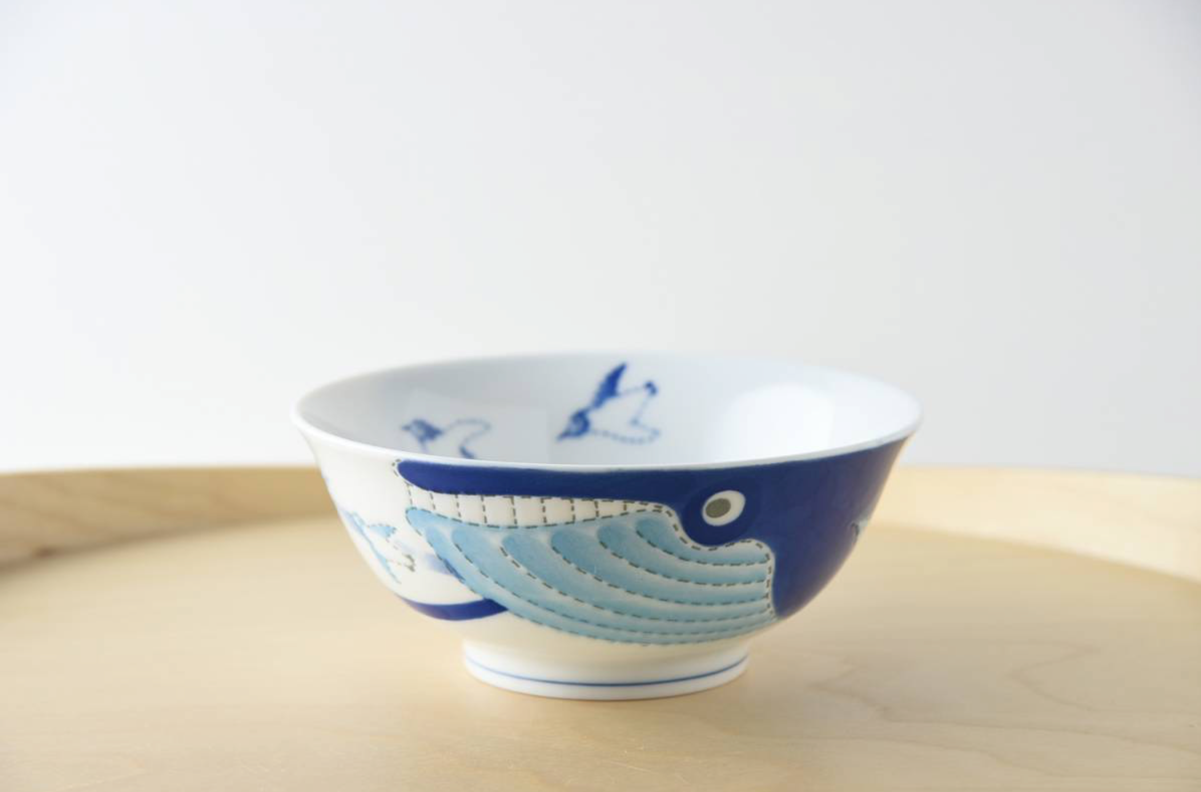 Ceramic Large Bowl Ocean Friends