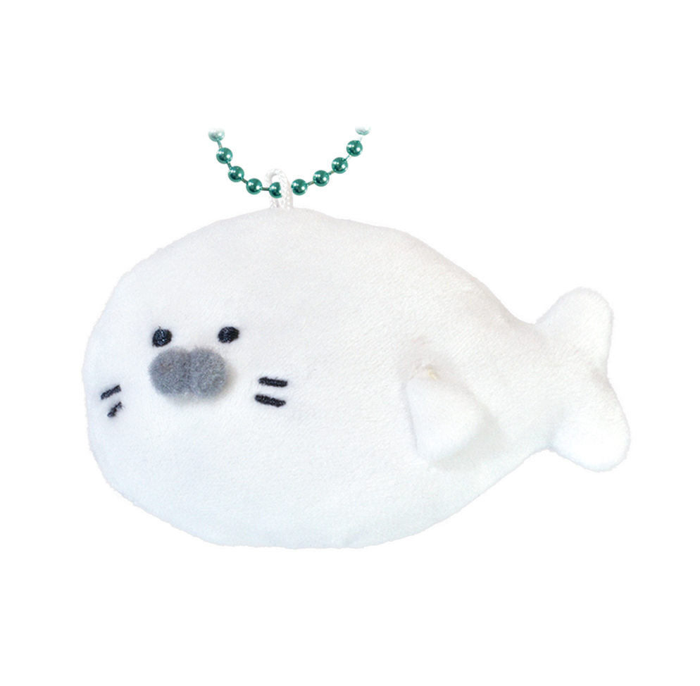 Round Eyes Aquarium Keychain Seal