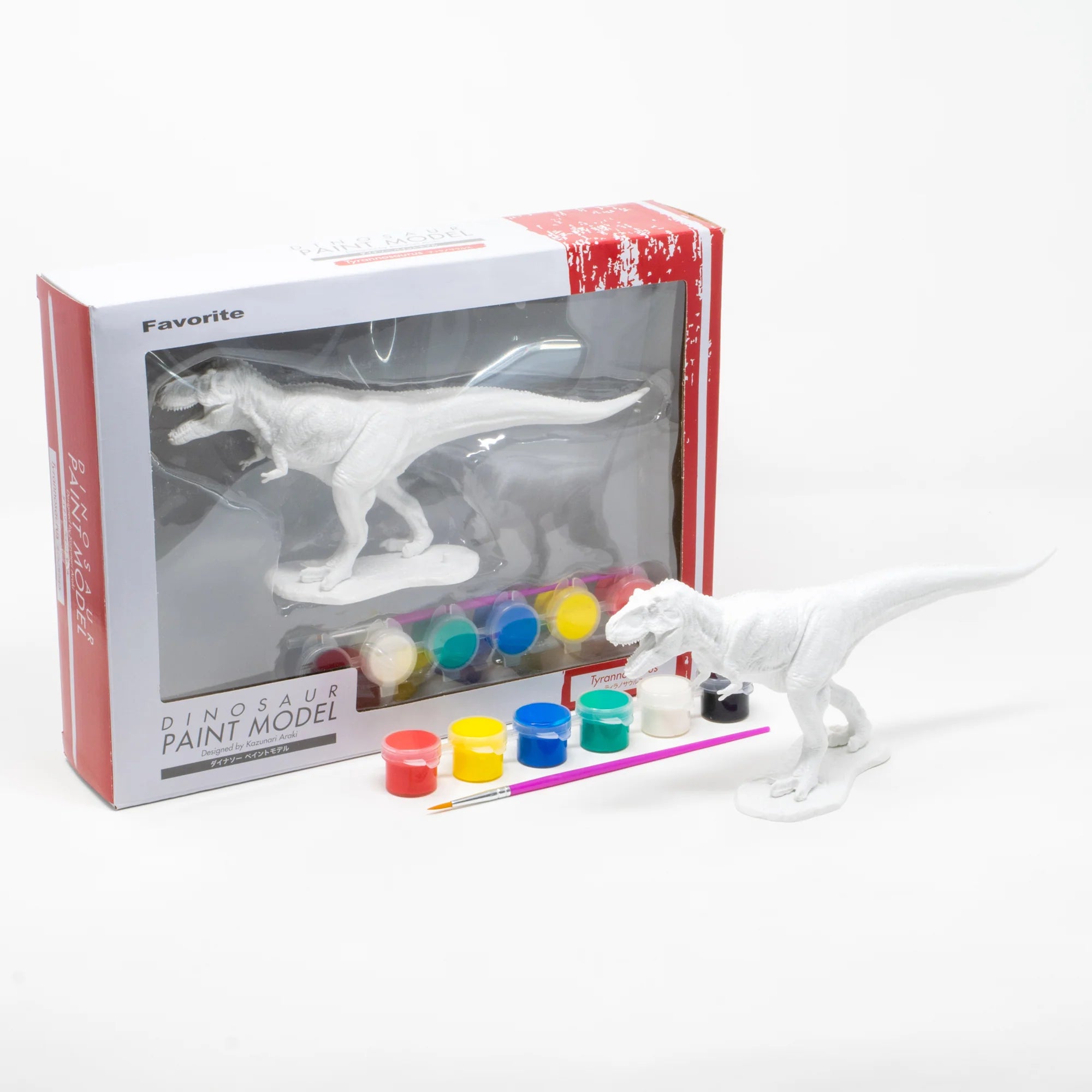 Paint Model Box Tyrannosaurus