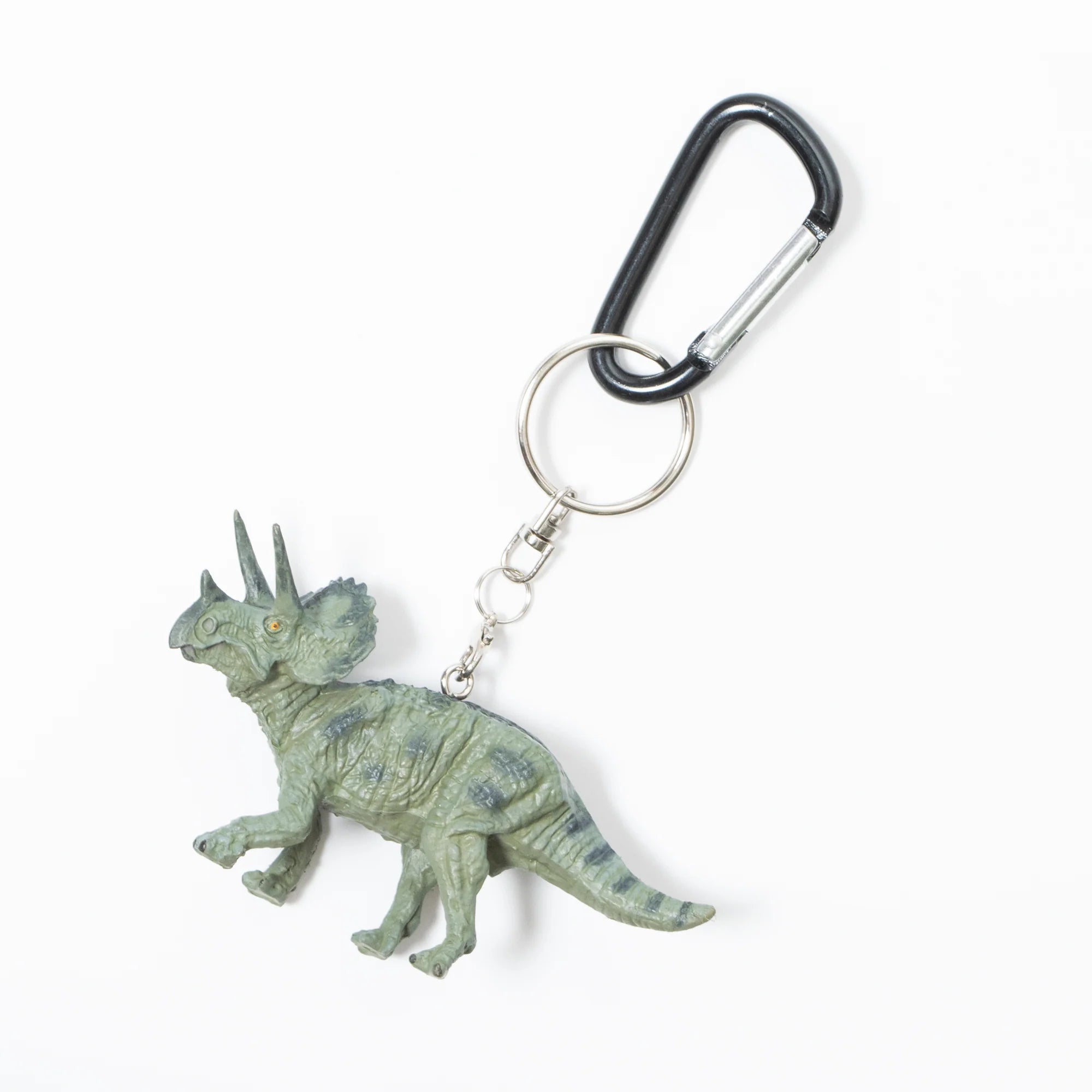 Real Figure Keychain Triceratops