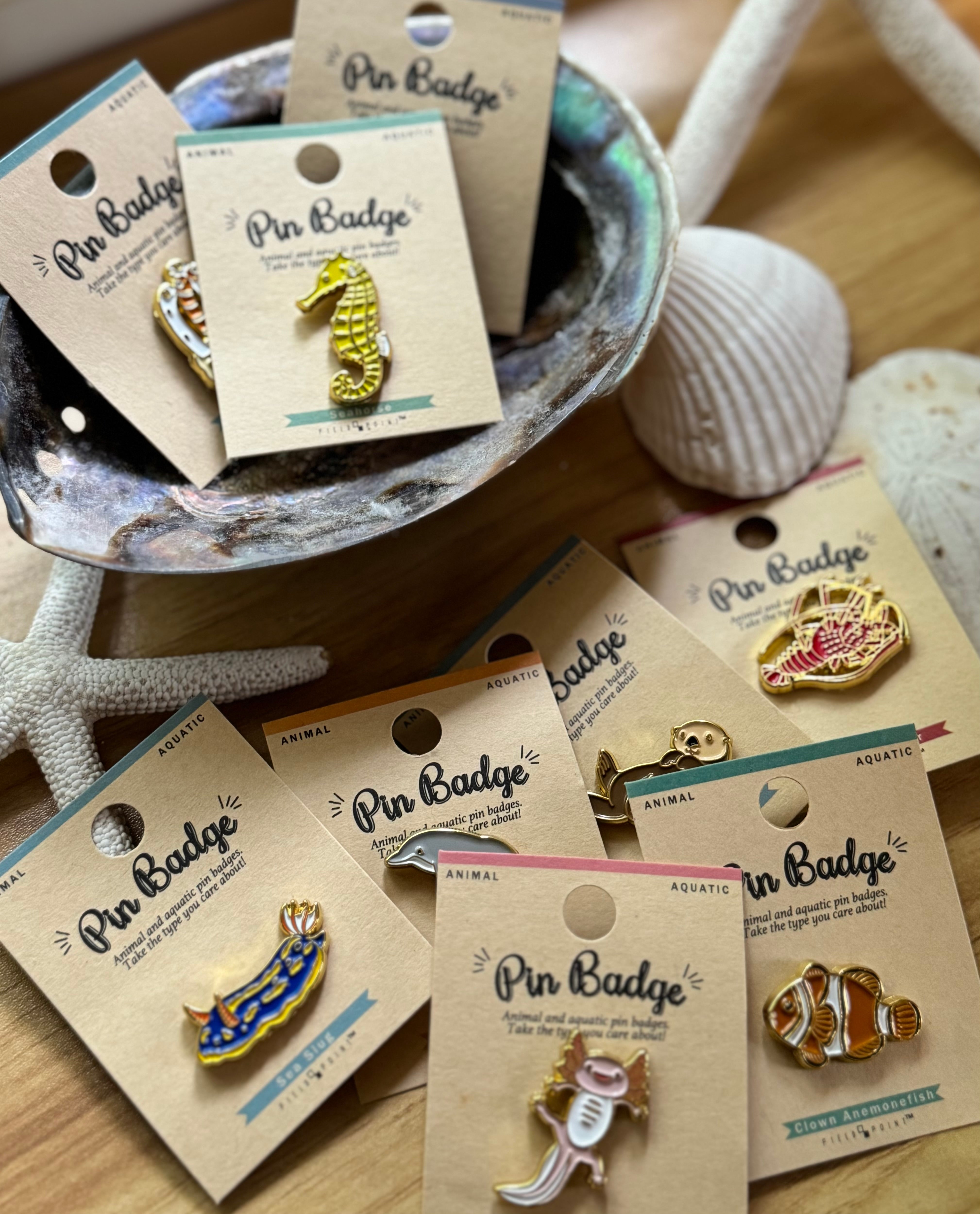 Pin Badge Garden Eel