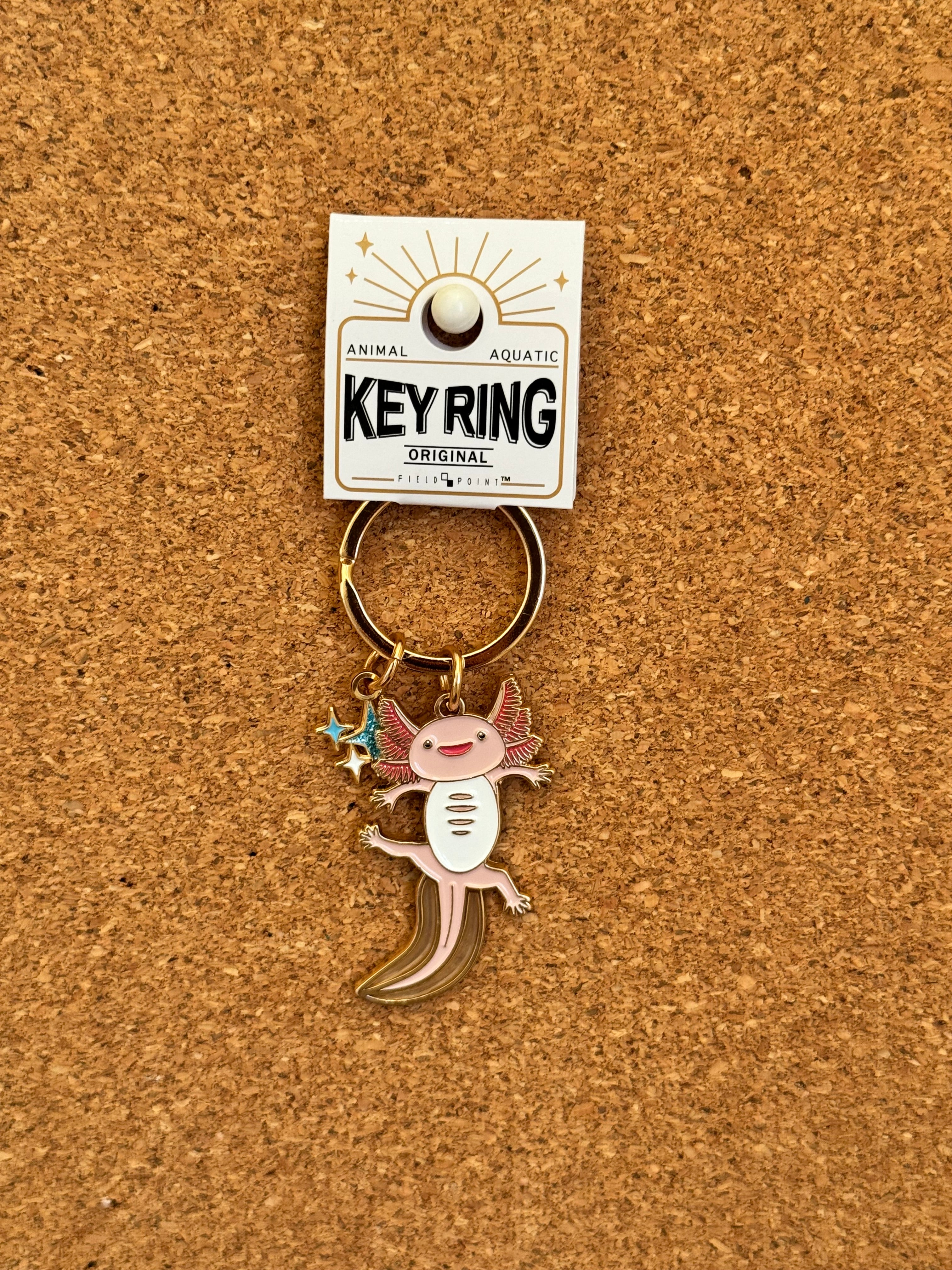 Keychain Axolotl