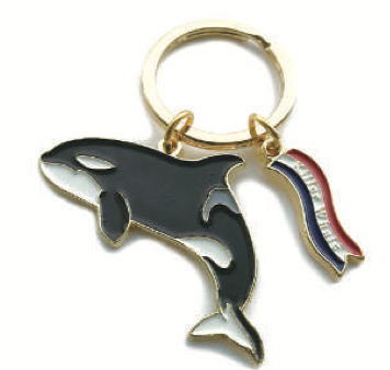 Keychain Killer Whale