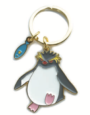 Keychain Rockhopper Penguin