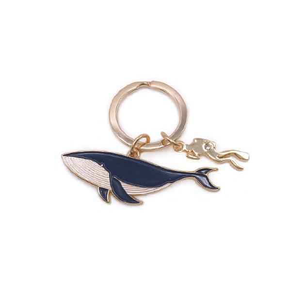 Keychain Whale