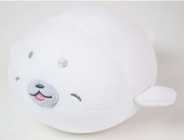 Mochi Fuwa Seal Mochi White