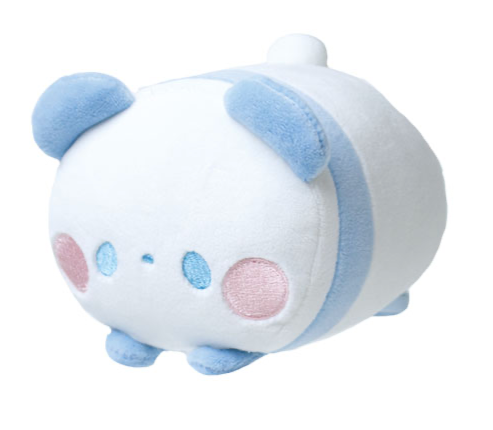 Mochi Fuwa Plush Panda Blue Small