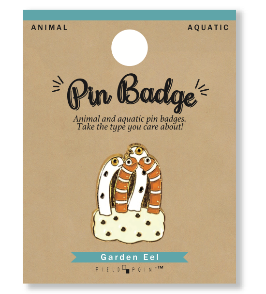 Pin Badge Garden Eel