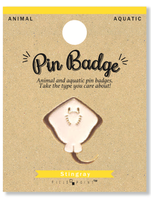 Pin Badge Stingray