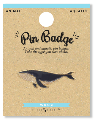 Pin Badge Whale