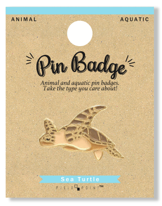 Pin Badge Sea Turtle